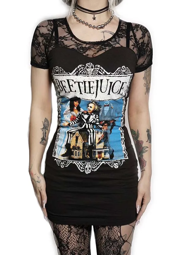 Beetlejuice | LACE DRESS