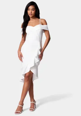 Cascade Ruffle Flounce Dress