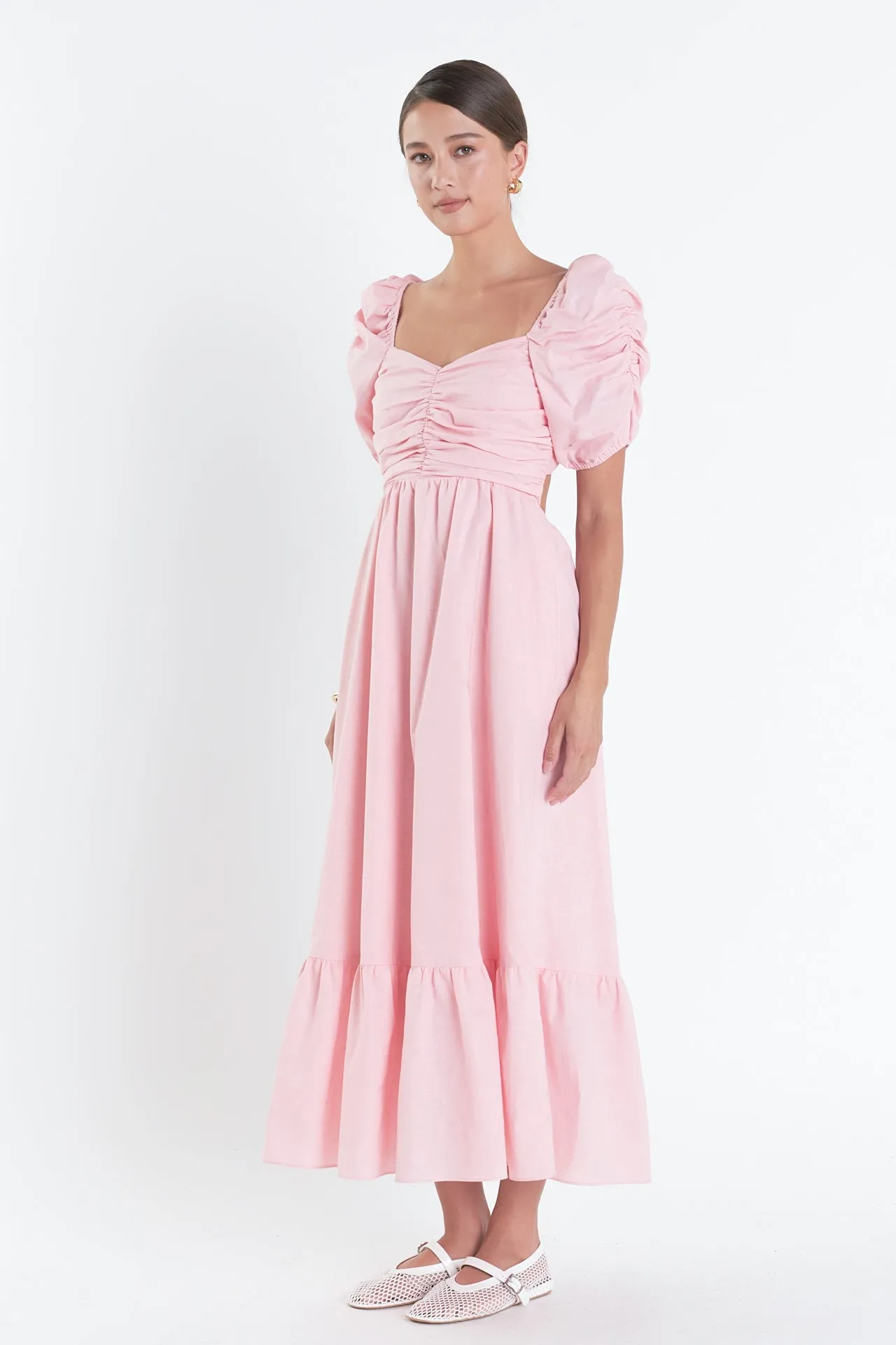 English Factory - Linen Maxi Dress