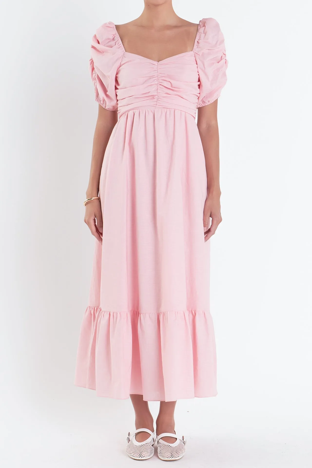 English Factory - Linen Maxi Dress