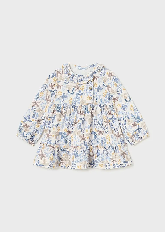 Girls L/S Floral Dress