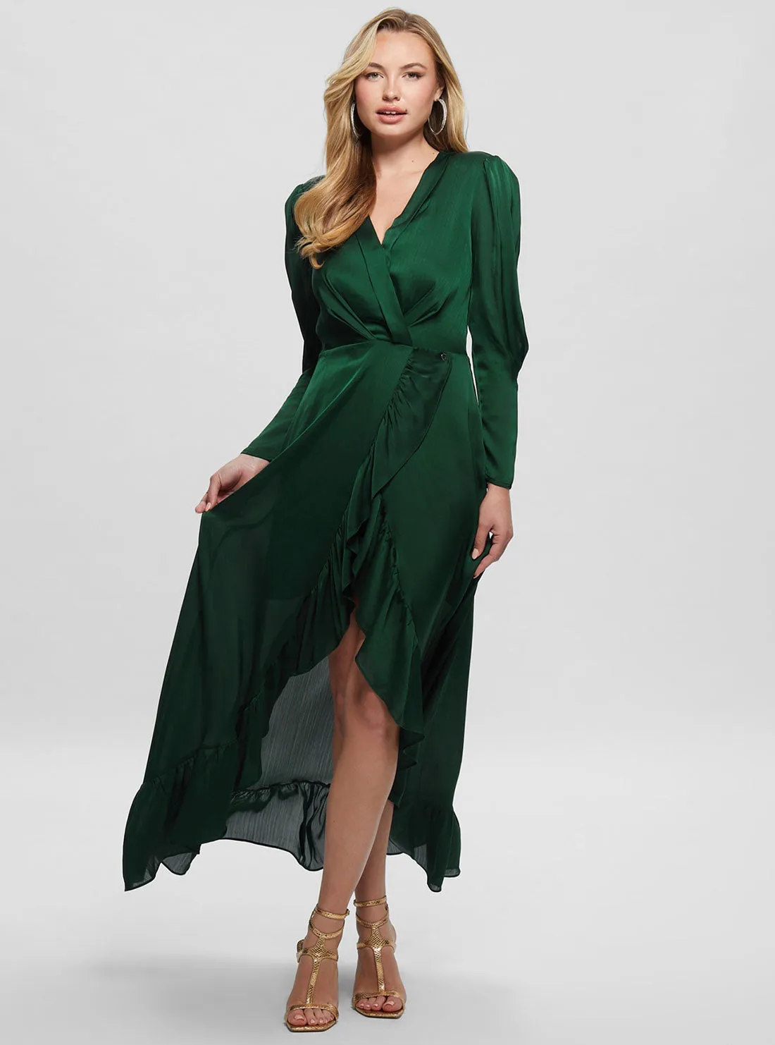 Green Luana Maxi Dress