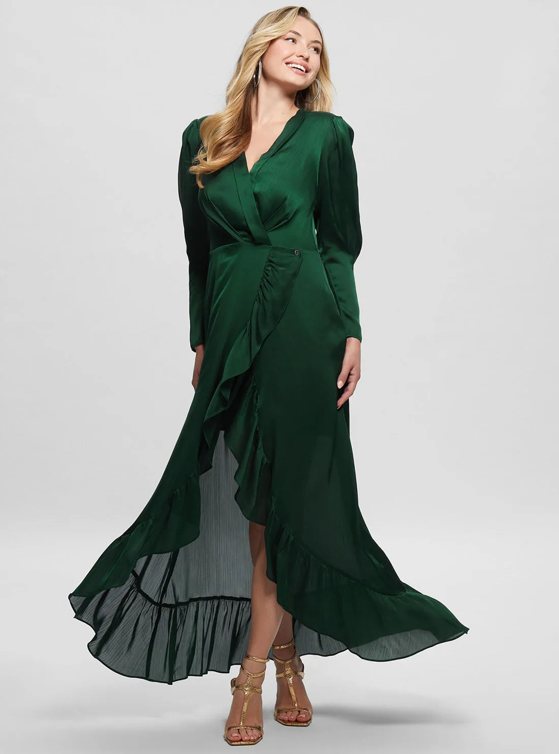 Green Luana Maxi Dress