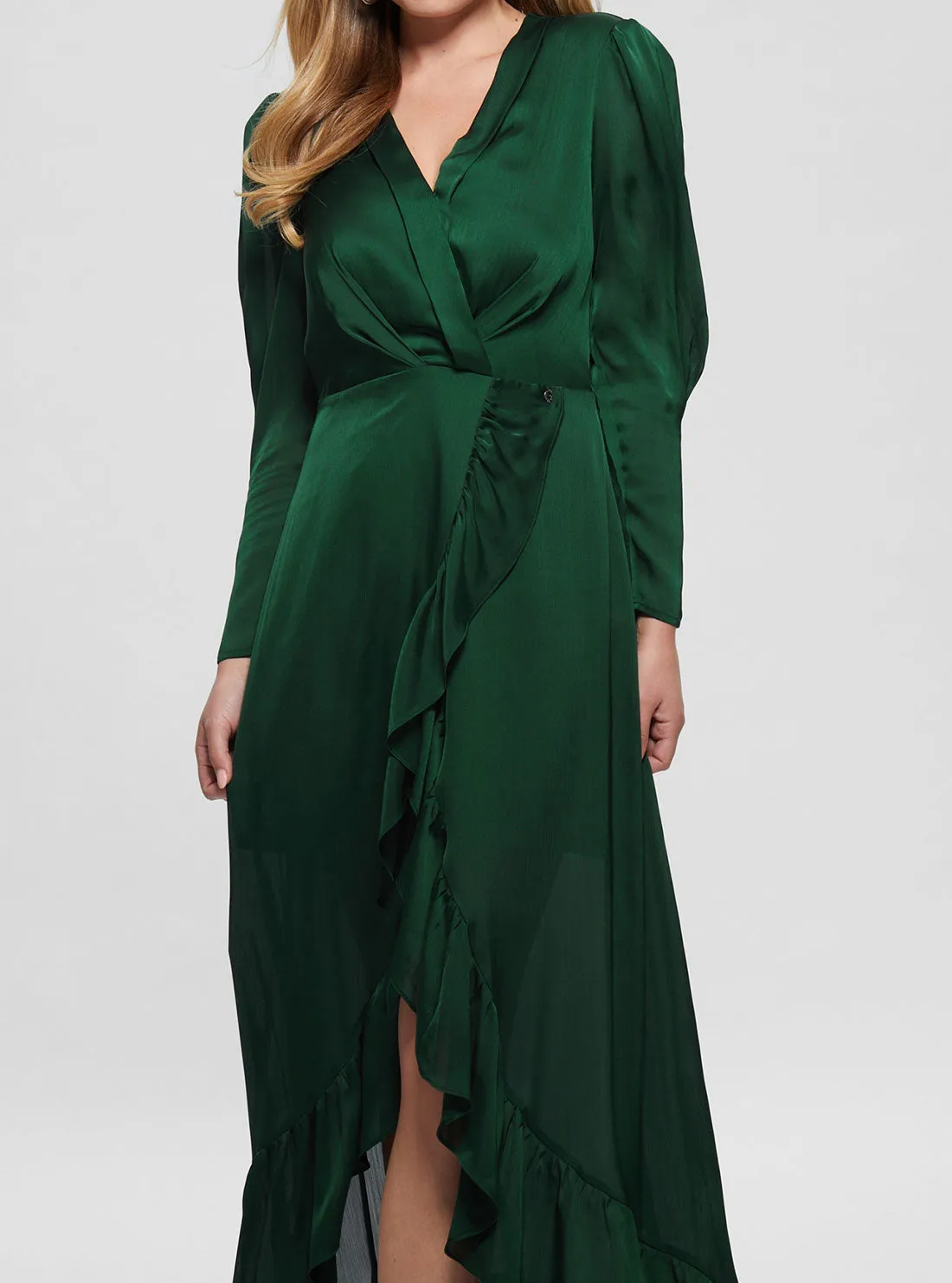 Green Luana Maxi Dress