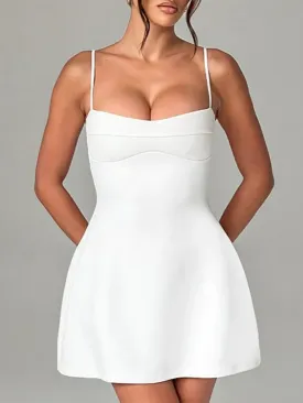 Laura Off Shoulder Backless Mini Dress