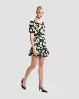 Poppy Floral Ruffle Mini Dress