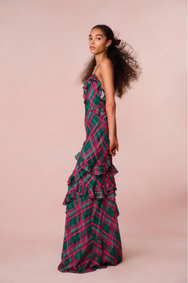 Rialto Silk Tartan Dress