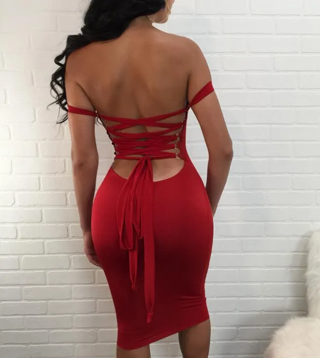 Sexy Club Bodycon Dress