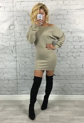 Stone Off The Shoulder Jessie Dress