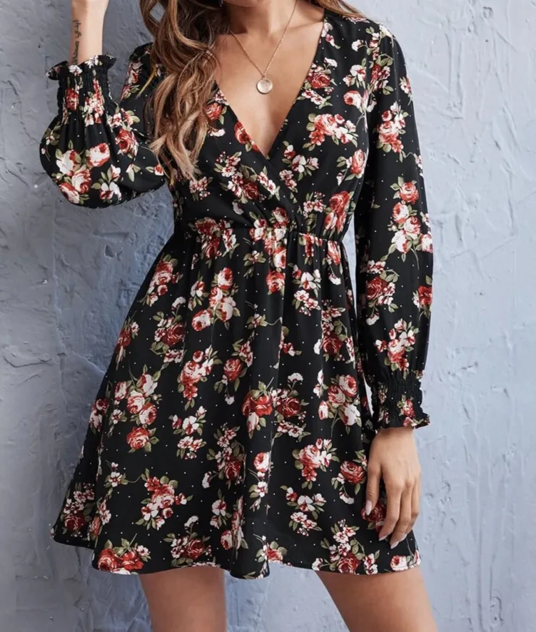 Trapezi Floral Dress