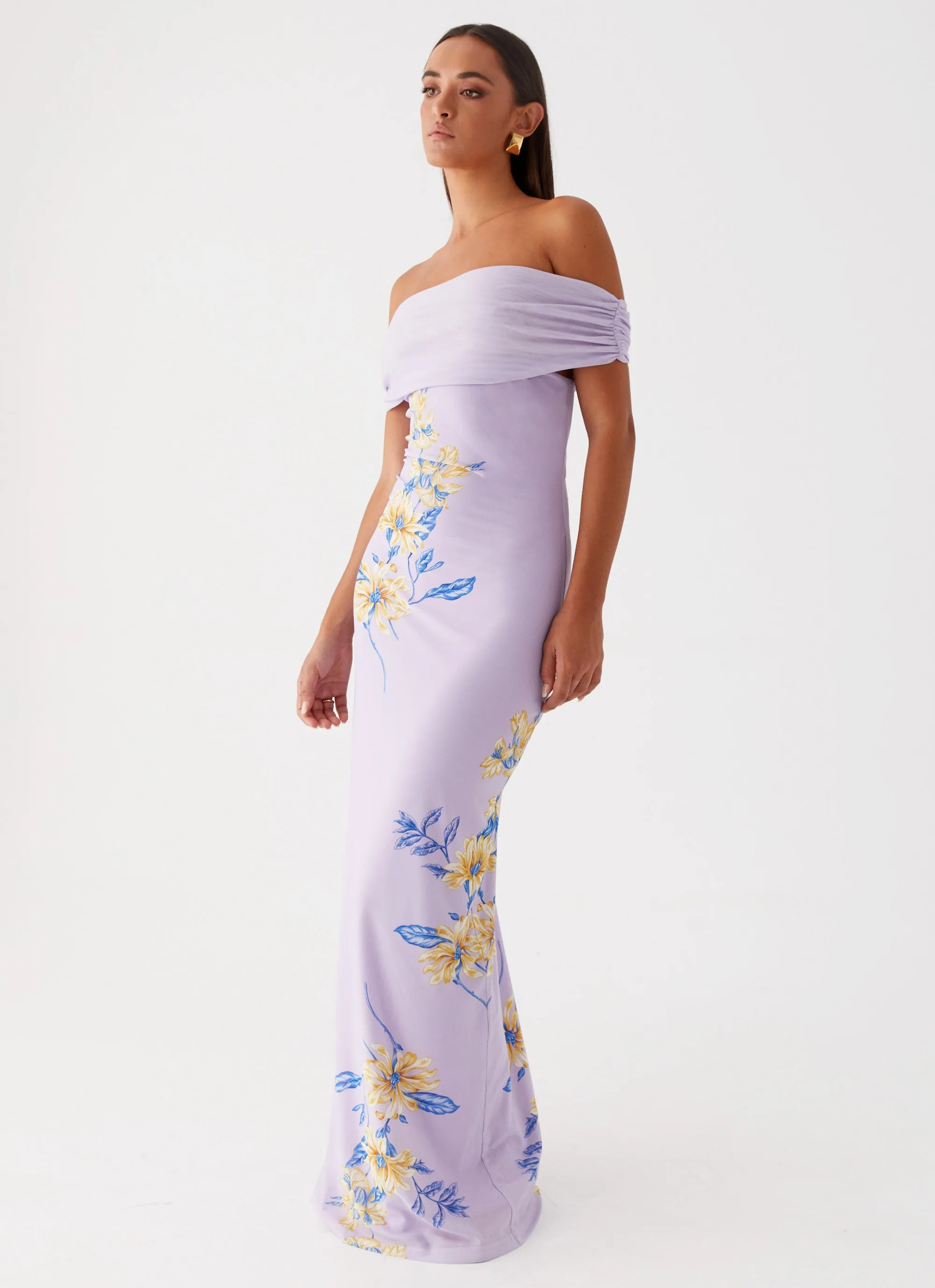 Yvonne Maxi Dress - Lavender