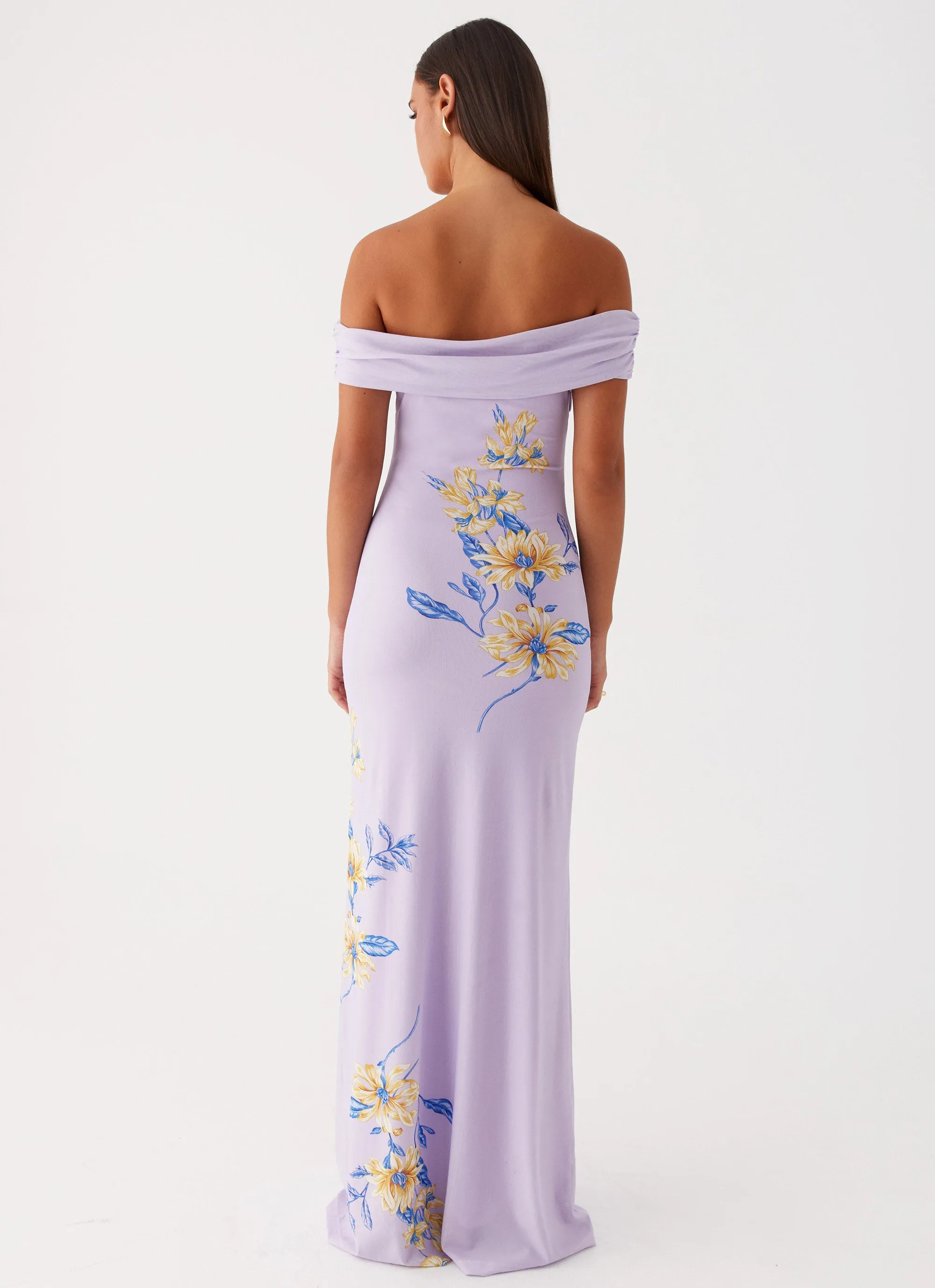 Yvonne Maxi Dress - Lavender