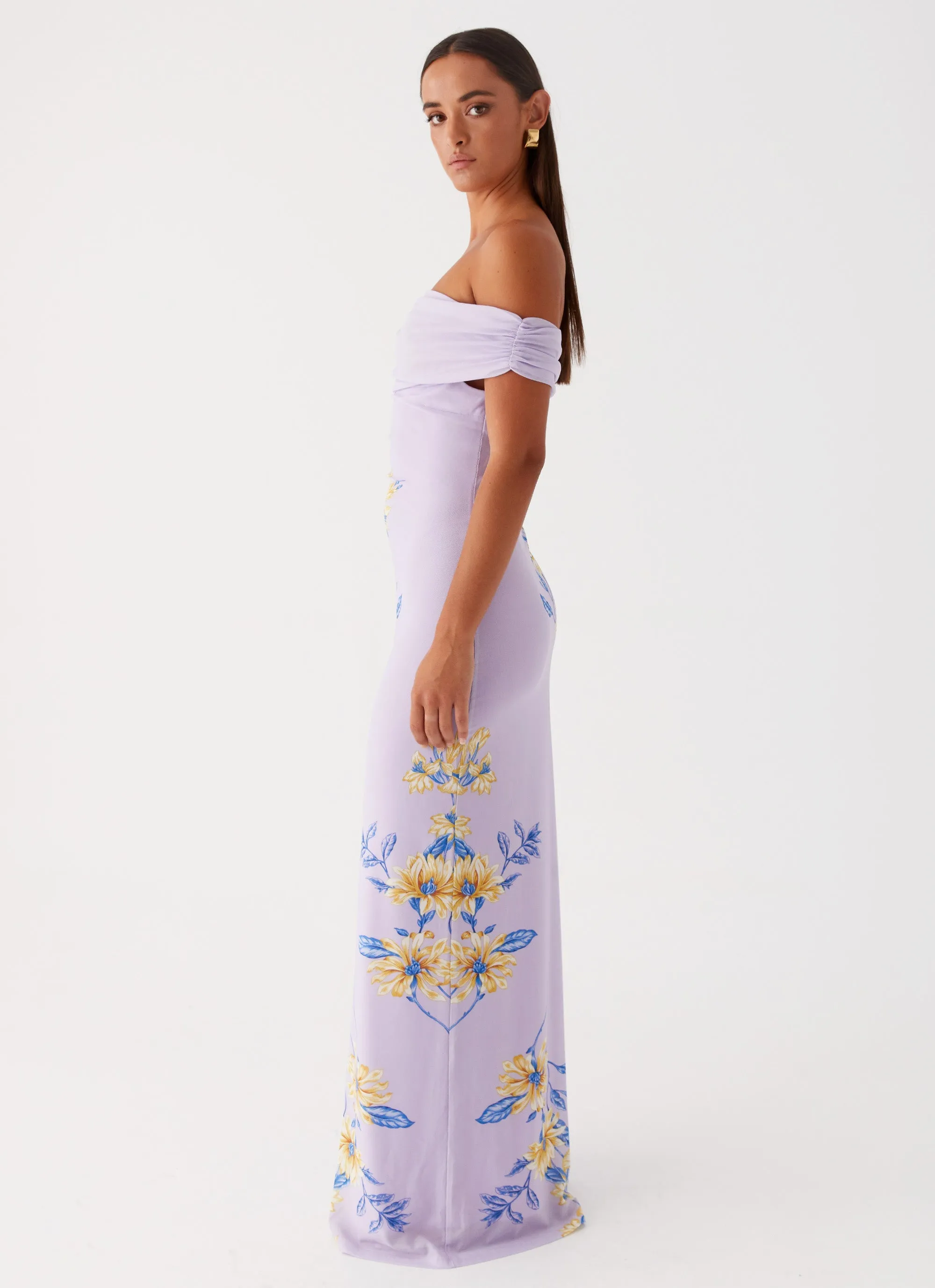 Yvonne Maxi Dress - Lavender